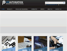 Tablet Screenshot of cpiautomation.com